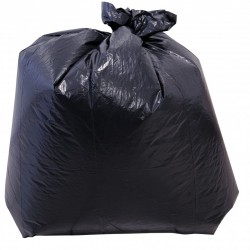 SACS POUBELLES Boîte de 100 sacs poubelle 240 litres noir pour container 30  microns