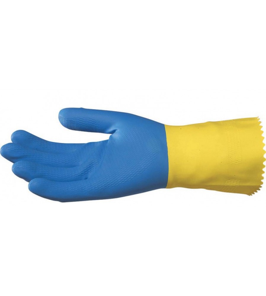 Gant latex 33cm bi-couleur MAPA