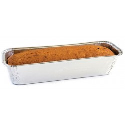 100 Moules à Cake Aluminium 10.8 x 8.3 Ht 4.2 cm - 250 ml (réf.7625)