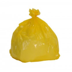 Sacs à déchets PE BD jaune