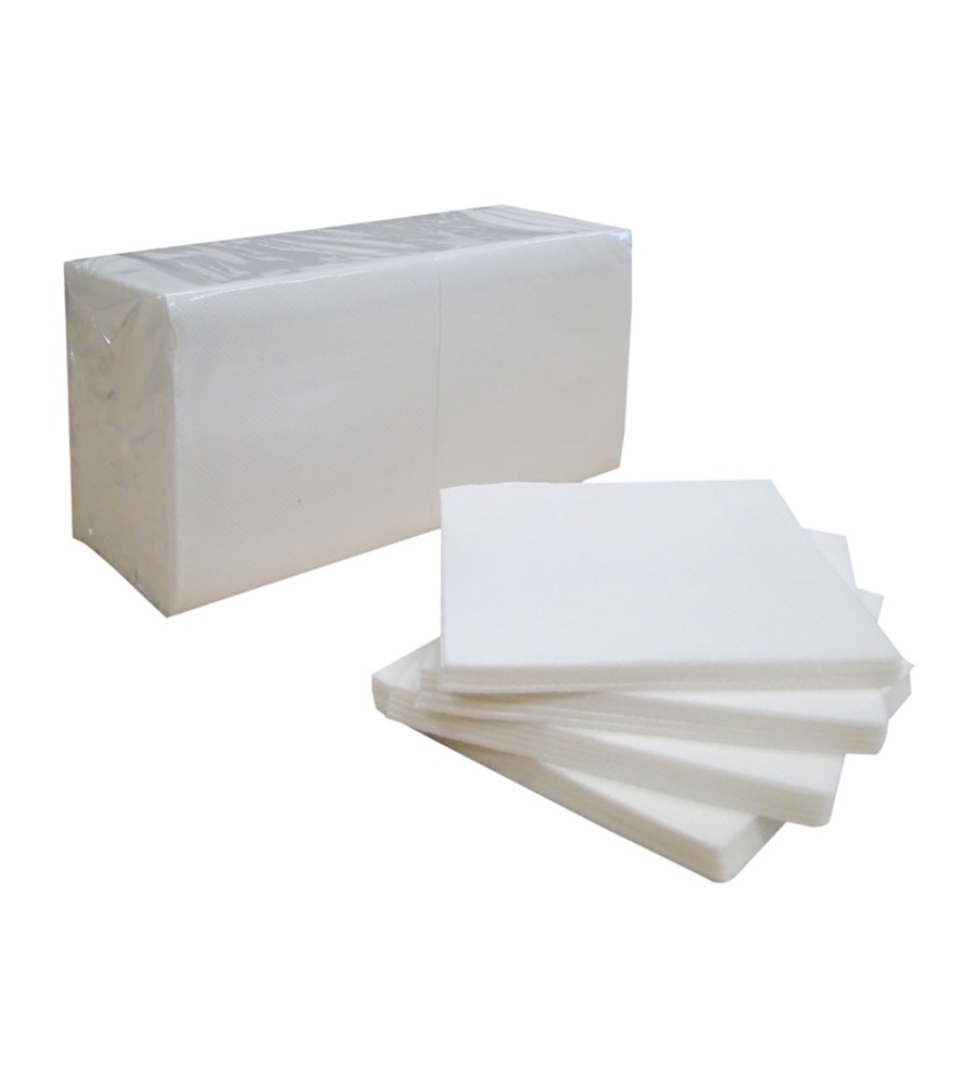 50 serviettes en papier non-tissé 40 x 40 cm