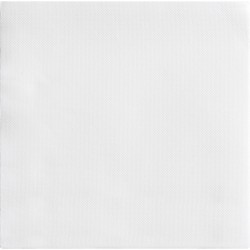 Serviette personnalisée blanche double point 39 x 39 cm