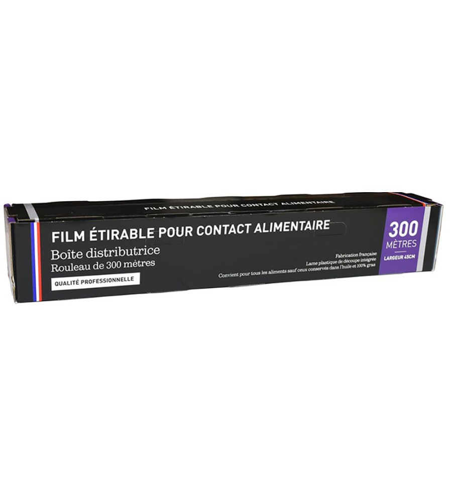 Film alimentaire 45 CM en boite distributrice