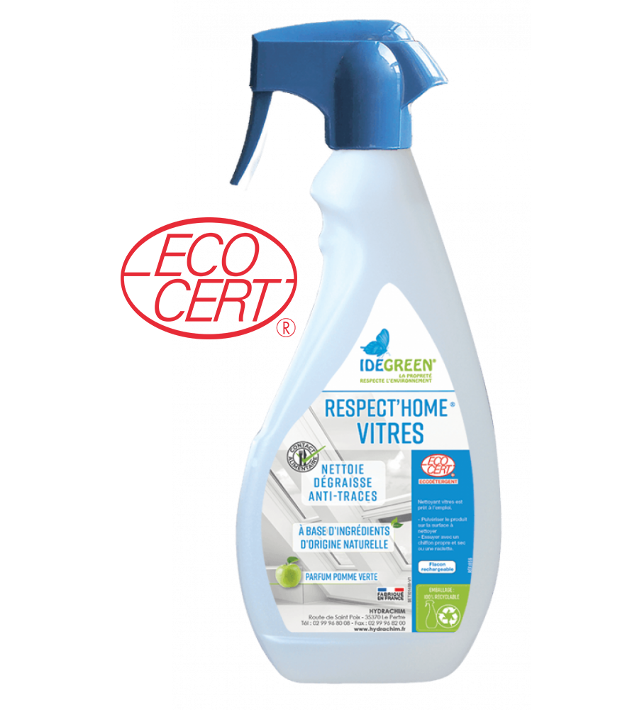 Nettoyant vitres et surfaces modernes Ecocert Ecodétergent.-Labo plus Nettoyant vitres et surfaces modernes Ecocert Ecodétergent.-Labo plus