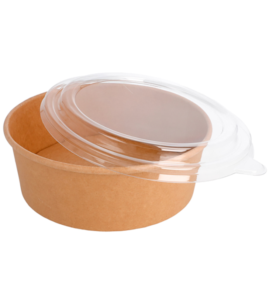 COMBO SALADIERS + COUVERCLES PET 1300 ML -Labo plus - COMBO SALADIERS + COUVERCLES PET 1300 ML -Labo plus -