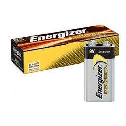 Boite de 12 piles 9V Energizer industrial EN522 - Piles et Batteries -Labo plus