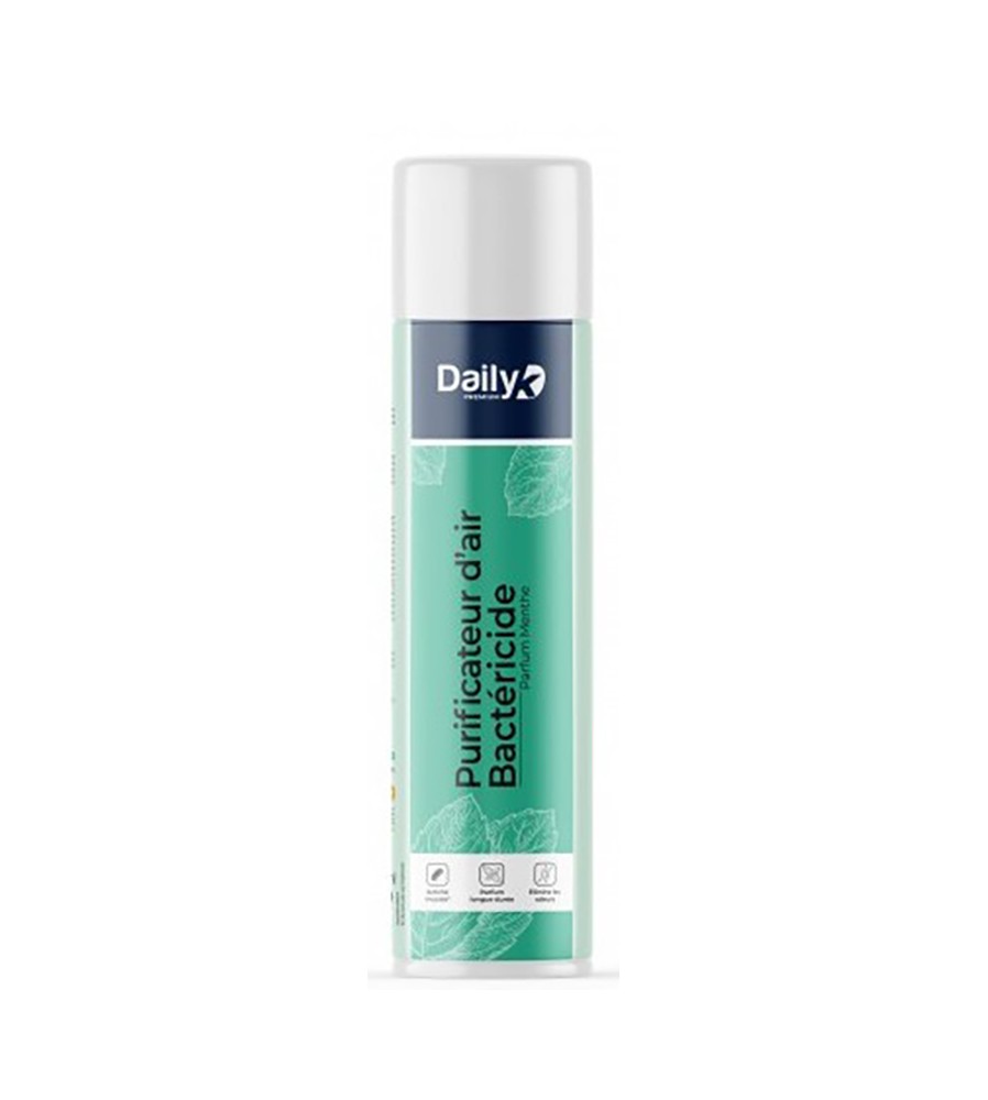 Assainisseur bactéricide menthe - Aérosol 750ml-Labo plus Assainisseur bactéricide menthe - Aérosol 750ml-Labo plus